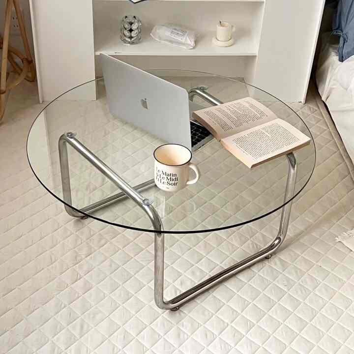 クリアラウンドローテーブル