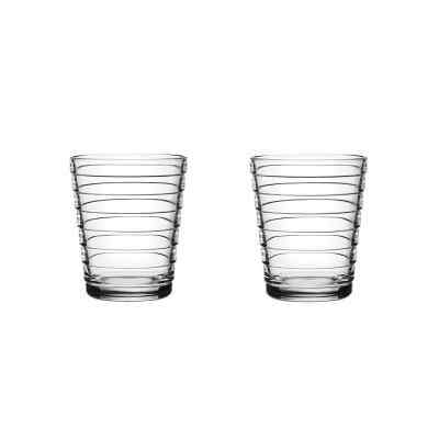 アイノ・アアルト タンブラー ペア クリア