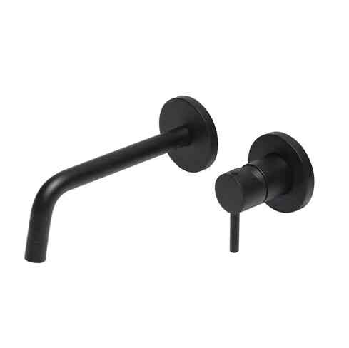 スティック 壁付混合水栓S マットブラック