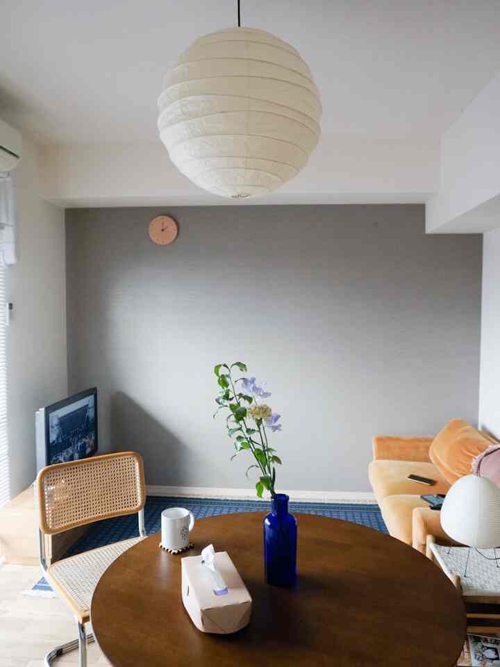 イサムノグチの55dの存在感が光るリビング

#イサムノグチ #チェスカチェア #エンダースキーマ