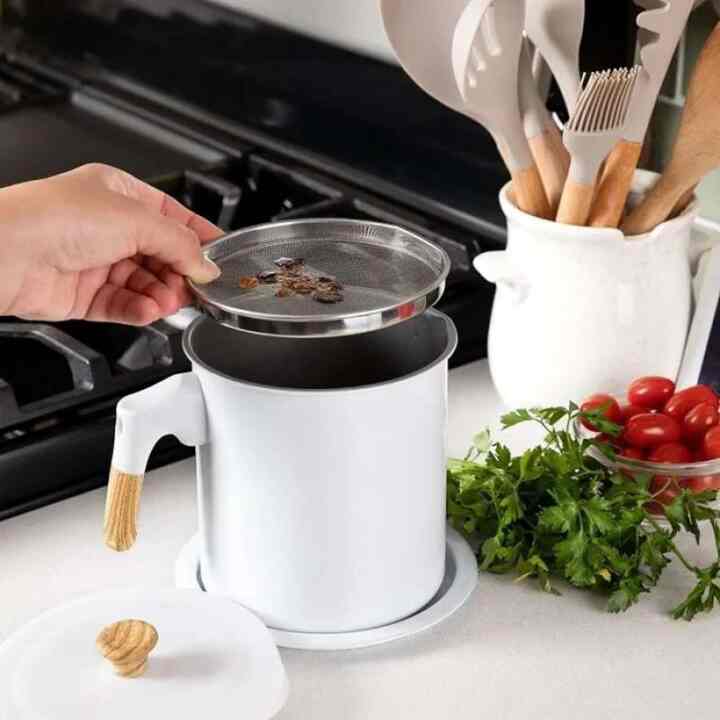 Oil pot 1.7 L - Putih