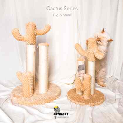 Cat Tree Cactus - Garukan Rumah Kucing