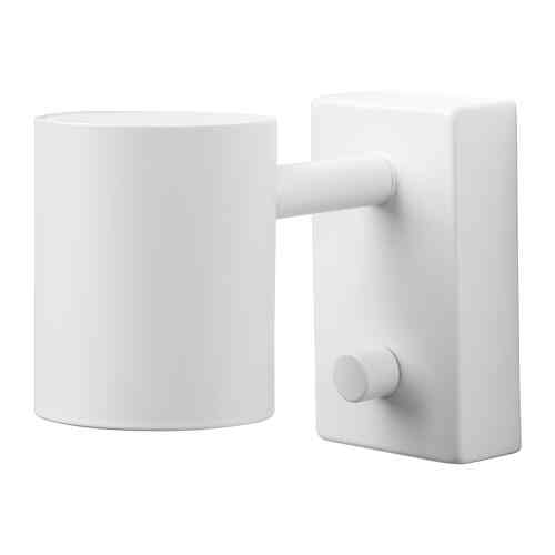 NYMÅNE Wall/reading lamp, wired-in inst, white