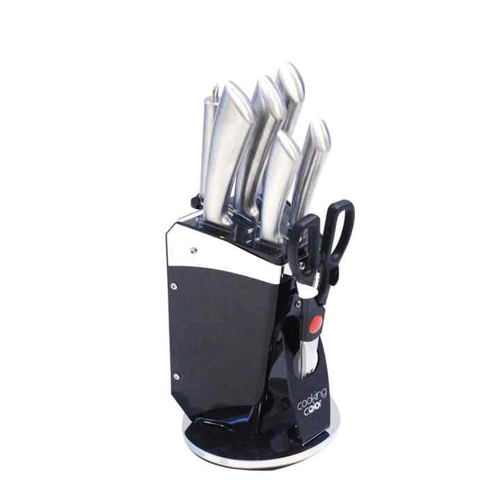 Cooking Color Set 7 Pcs Leta Pisau Dapur