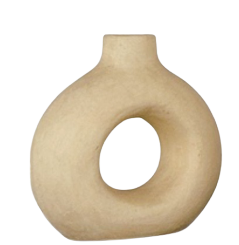 Vas Bunga Terracotta Donat