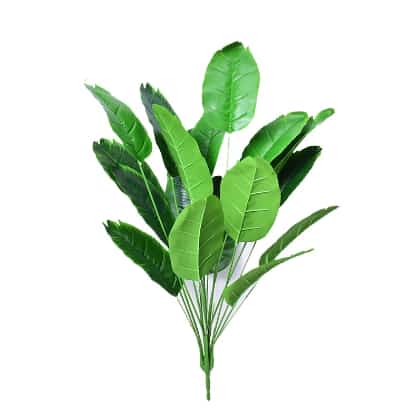 DAUN PISANG PLASTIK POT PISANG ARTIFISIAL