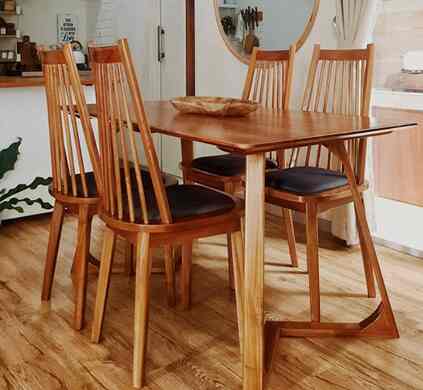 Yokohama Meja Makan 4 Orang (Dining Table)