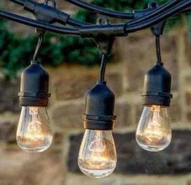 Kabel fiting lampu cafe gantung 10m