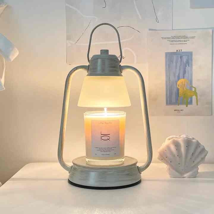 キャンドルウォーマーランプ&アロマソイキャンドルセット【3colors】