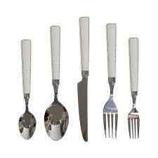 Hudson Alat Makan - Putih, Set 20 Pcs 