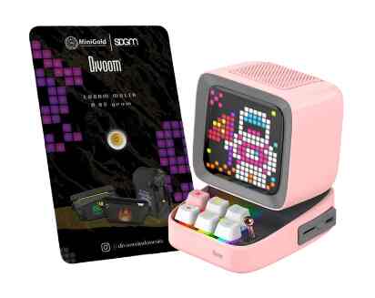 Ditoo Retro Pixel Art Game Bluetooth Speaker