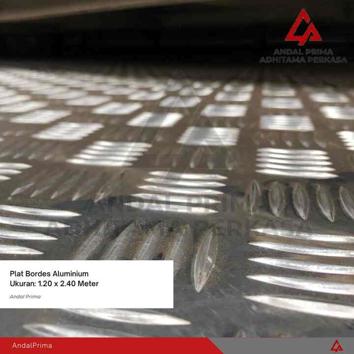 Plat Bordes Aluminium