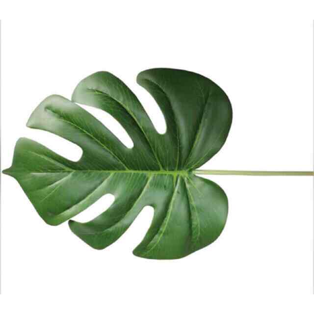 SMYCKA Daun tiruan, monstera/hijau, 80 cm