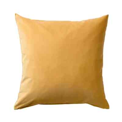 SANELA, Cushion cover, golden-brown, 50x50 cm