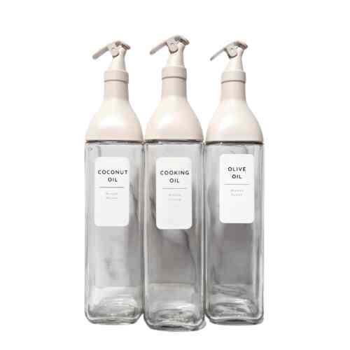  Botol Minyak 500 ml Beige