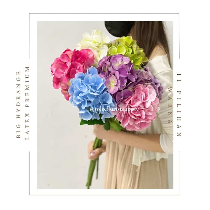 Bunga Latex HYDRANGEA