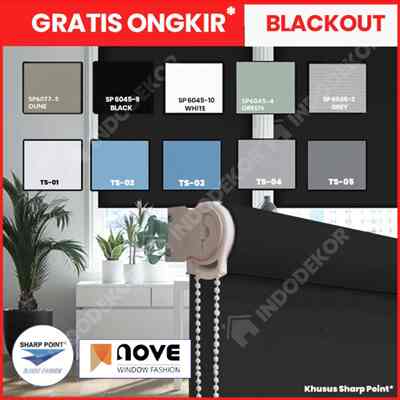 Roller Blind Blackout 100%