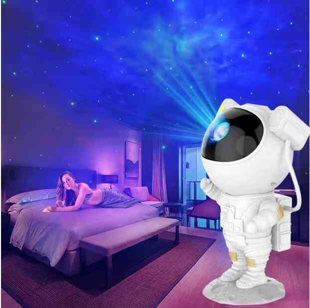 Lampu Tidur Proyektor Astronaut