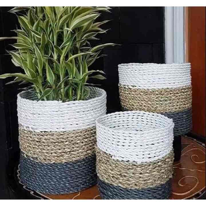 Cover Pot Bulat Segrass, Abu