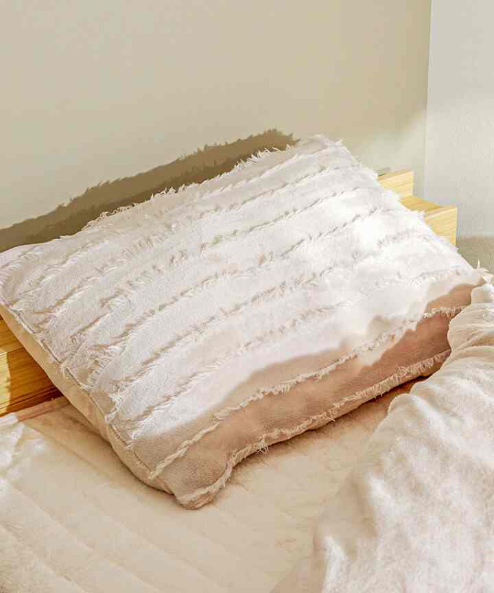 フリンジ枕カバー