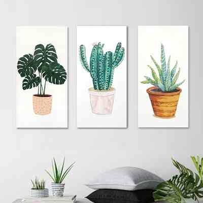 Gunicho hiasan dinding kaktus