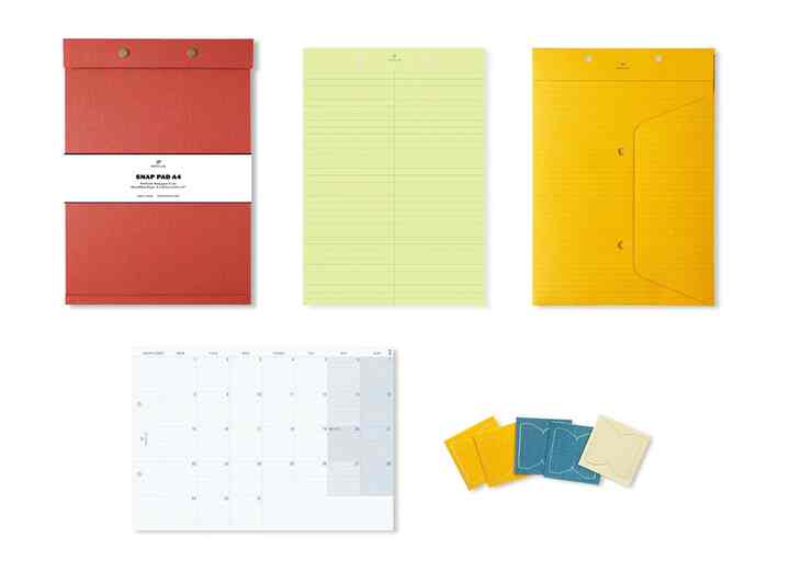 スナップパッド SQ A4 カレンダーセット 2024