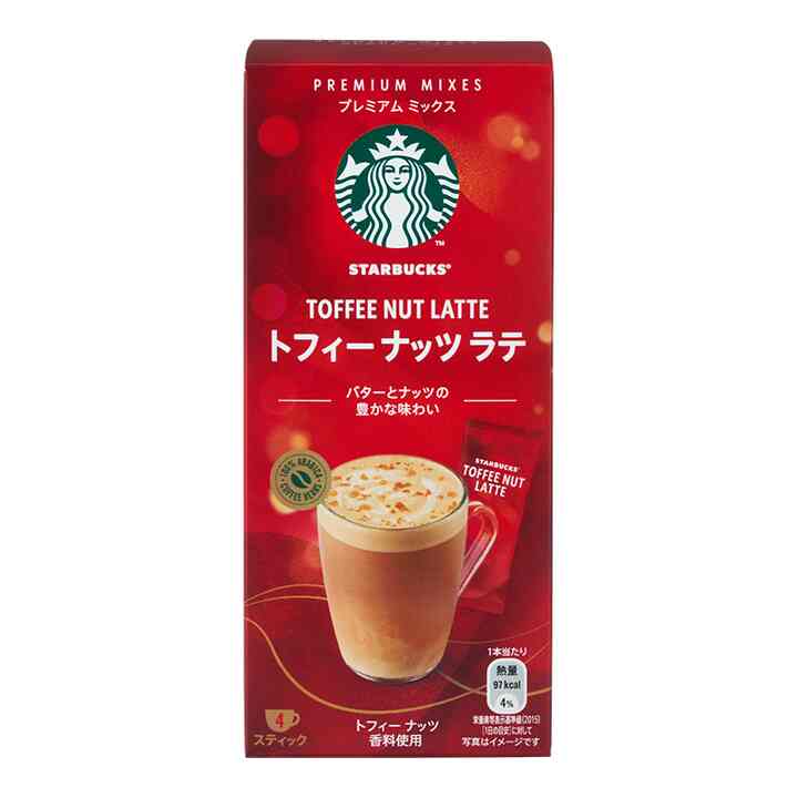 プレミアムミックス トフィーナッツラテ 4袋入り
