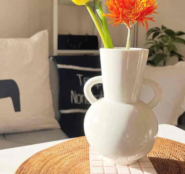 ハンドル付き フラワーベース