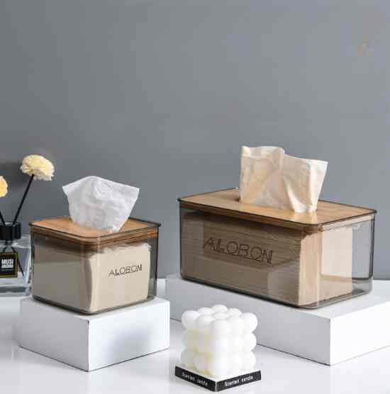 Kotak Tissue Transparan