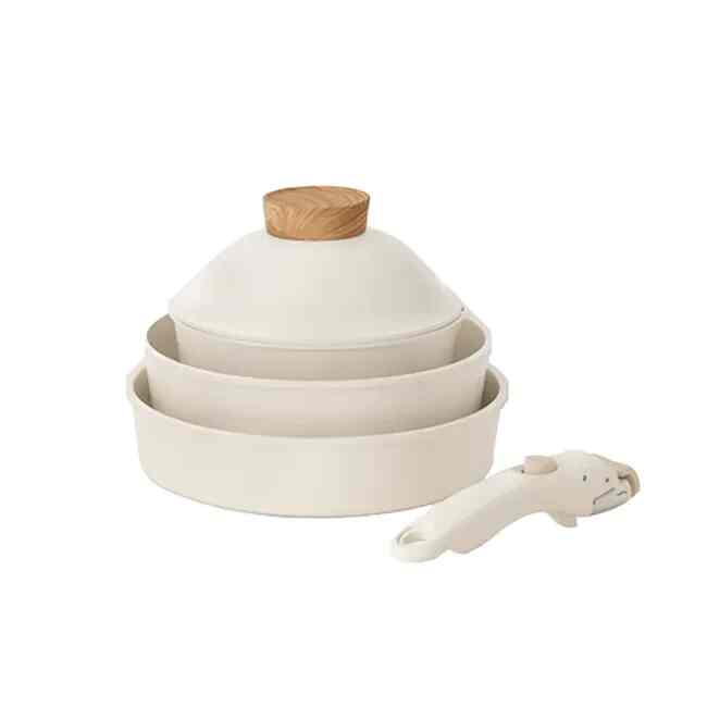 Sodam Cookware Set - Cream White