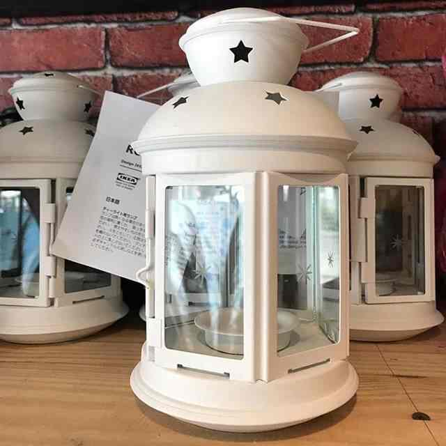 Rotera / Tempat Lilin Kecil Putih