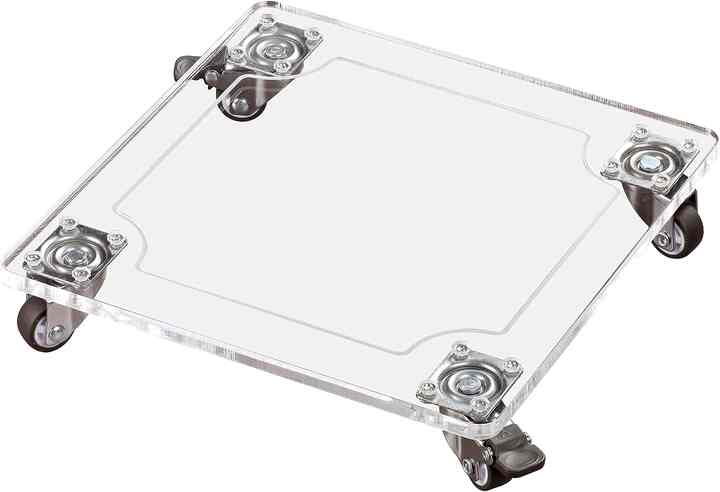 アクリル製鉢置台 キャスター付き