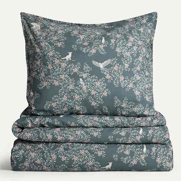 Fauna Forest BS アダルトサイズ 布団カバー＆枕カバー