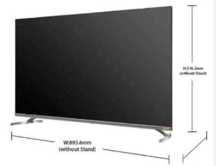 40S6G LED TV 40 inch UHD 4K Android 9 TV 40S6G COOCA