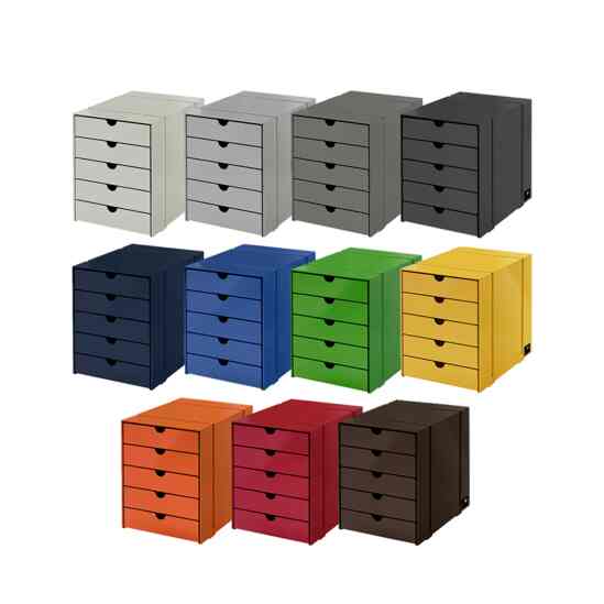 USMイノスドロワーセット 5段［10色］