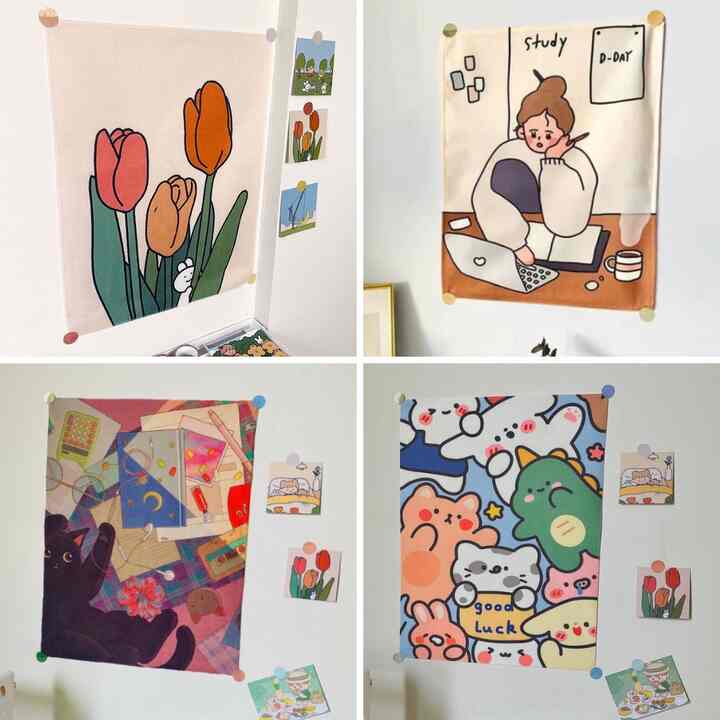 Korean Background Cloth