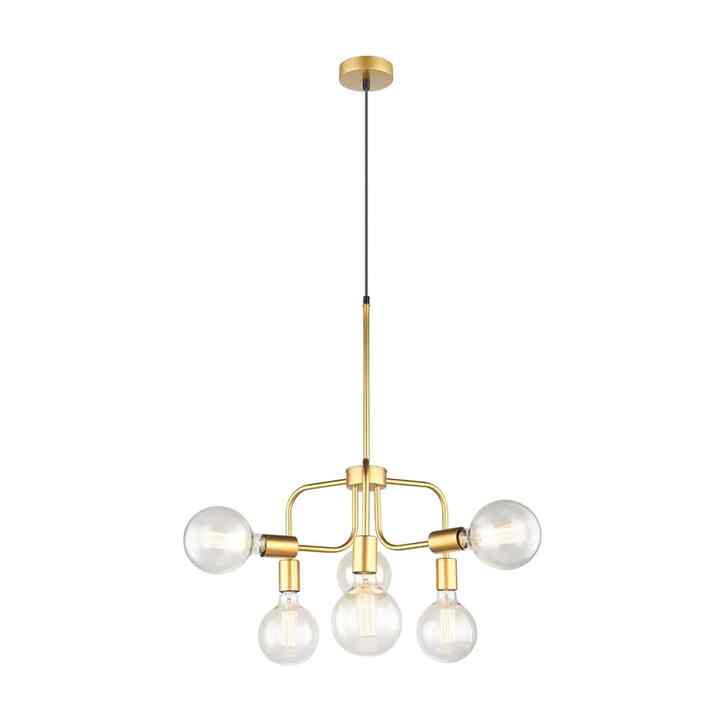 Hellon Lampu Gantung Hias 6l H64 - Gold