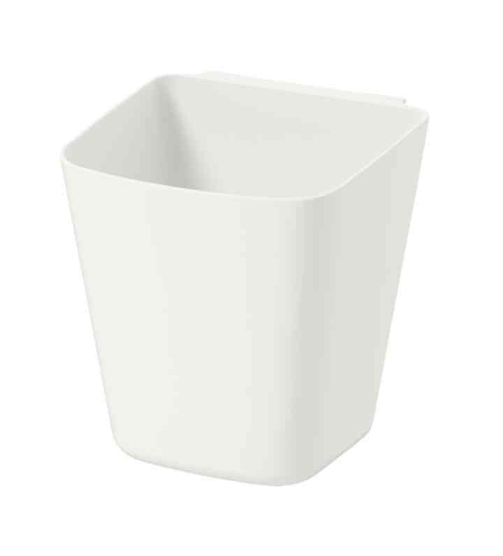 SUNNERSTA, Wadah, putih, 12x11 cm