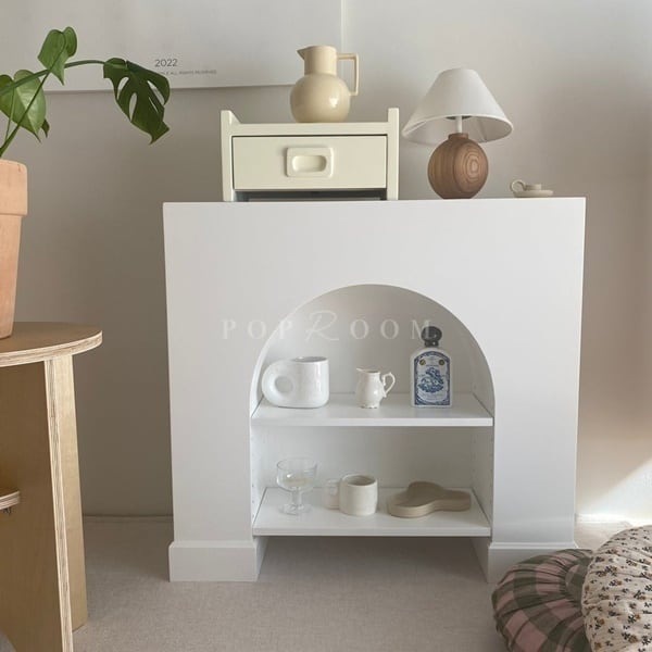 POPROOM アーチマントルピース R1606 | 棚・チェスト・キャビネット