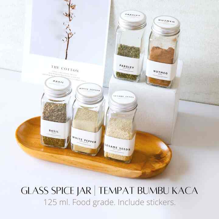 Tempat Bumbu Dapur + Stiker