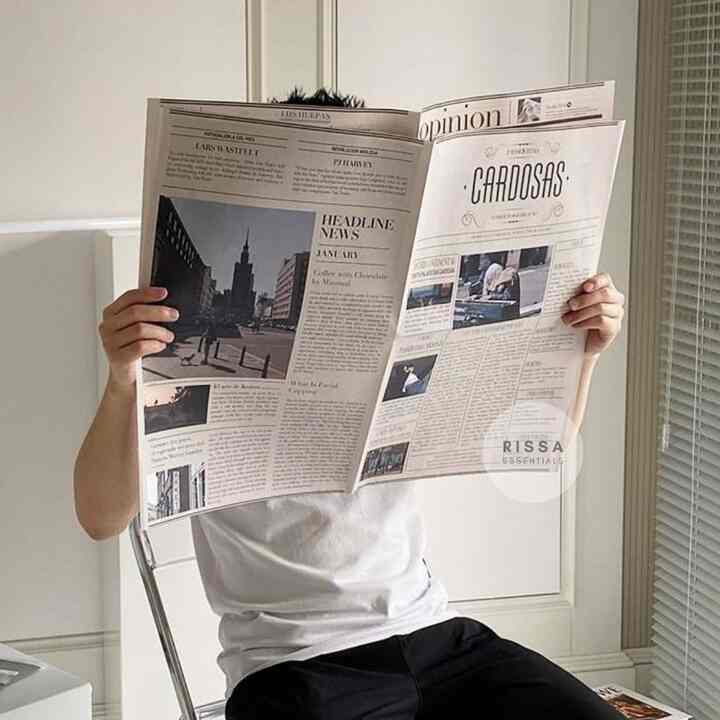 Properti Foto Koran Large