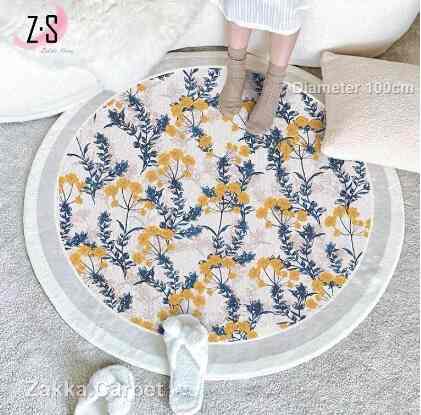 Karpet Bulat Aestetik