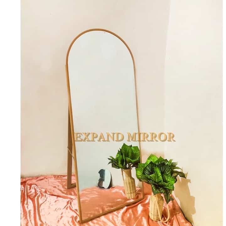 Kaca Cermin Oval 153 x 50 cm