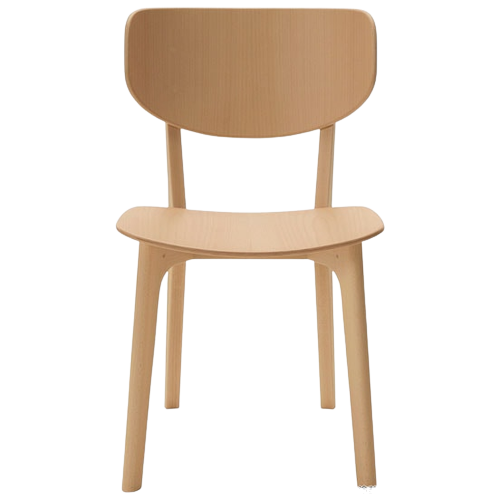 Roundish チェア（板座)