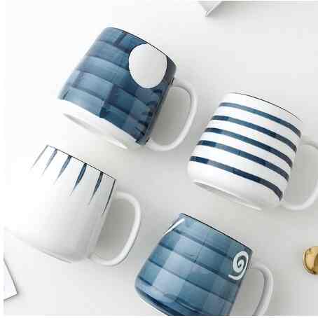 Triple W 500ml Gelas Cangkir Keramik - costumize