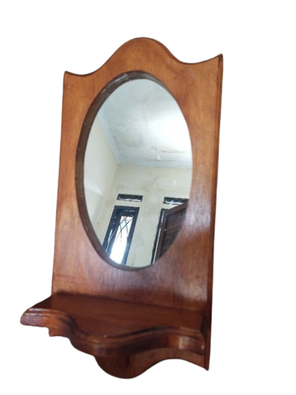 Wood Vintage Mirror