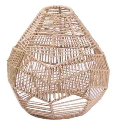 Kap Lampu Gantung Bambu