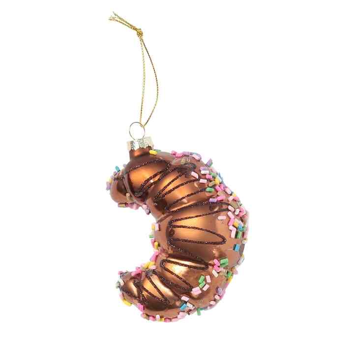 ガラス製 クロワッサン オーナメント