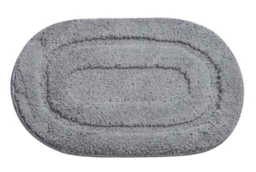 Arthome 40x60 Cm Set 2 Pcs Keset Oval - Abu-abu