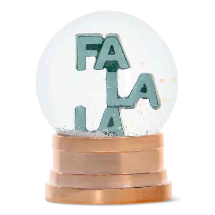 FA LA LA クリスマス スノードーム